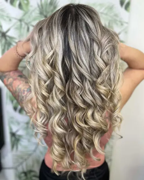 Ondas rubias definidas